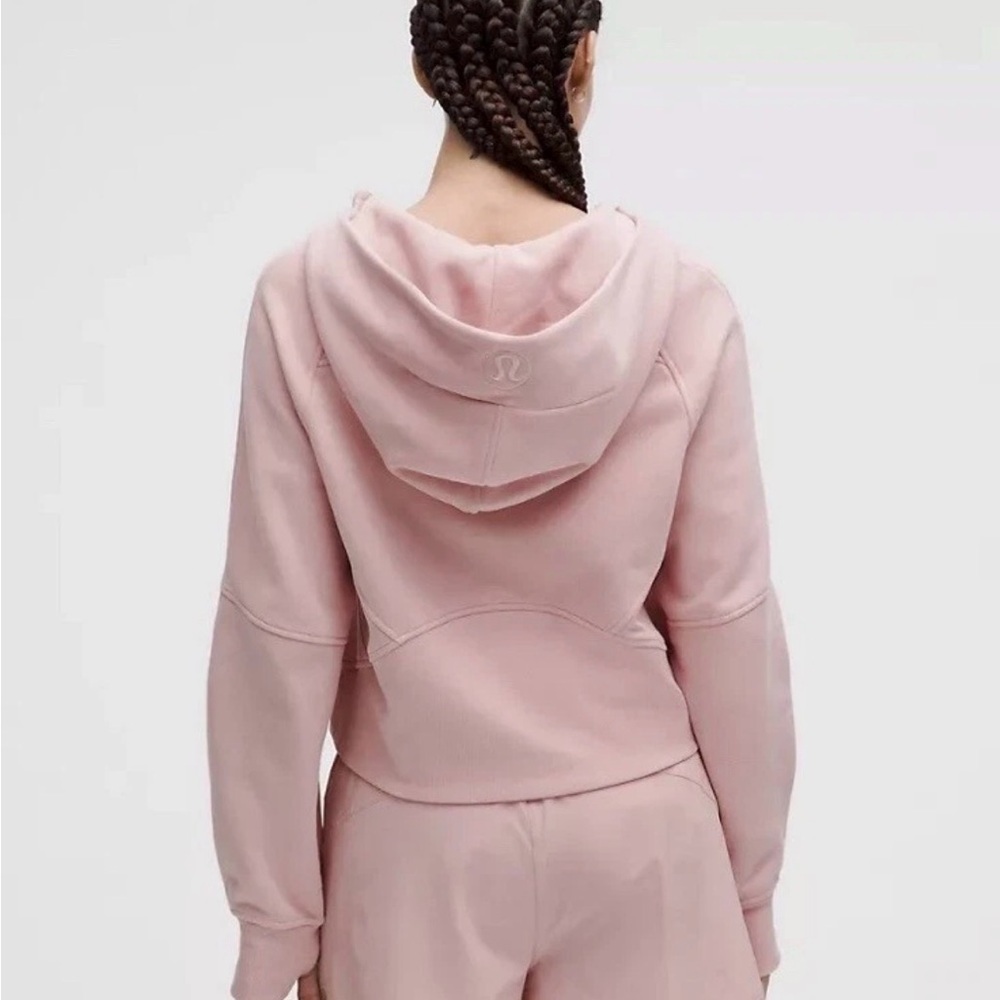 lululemon athletica Light Pink Full-Zip Hooded Sweatshirt - Picture 8 of 8
